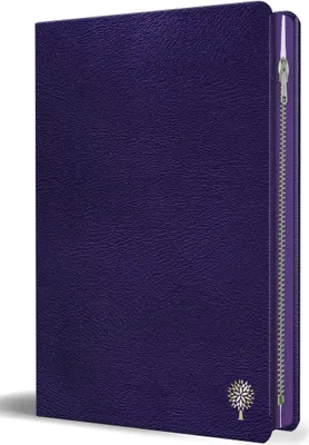 Produktbild von Biblia Reina Valera 1960 Tamaño Grande, Letra Grande Piel Morada Con Cremallera / Spanish Holy Bible Rvr 1960 Large Size Large Print Purple Leather with Zipper