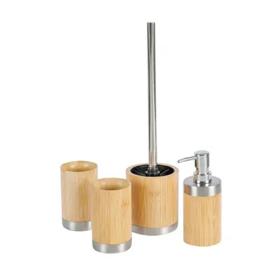 Produktbild von Bad-Set Bonja, Bambus, 4-Teilig