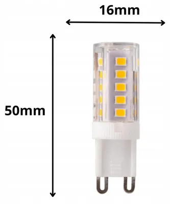 Obrázok produktu pre 3W 350lm 4000K G9 Eco Light EC20743 LED žiarovka