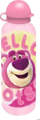 Image de Bouteille en aluminium Disney Lotso Hello avec bouchon, 500 ml