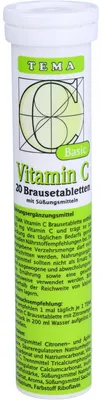 Obrázek produktu pro TEMA Vitamin C šumivé tablety, 20 tablet