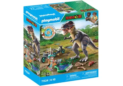 Image de PLAYMOBIL Dinos 71524 Recherche de traces de T-Rex
