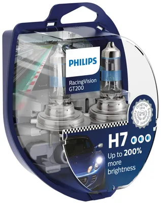 Immagine prodotto di Philips 12972RGTS2 Racing Vision GT200 H7, confezione da 2 pezzi