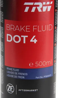 Produktbild von Bremsflüssigkeit TRW DOT4 500 ml.