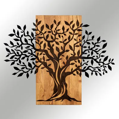 Produktbild von Wallity, Sogut, Wanddeko, Schwarz, Metall, 72 x 58 cm