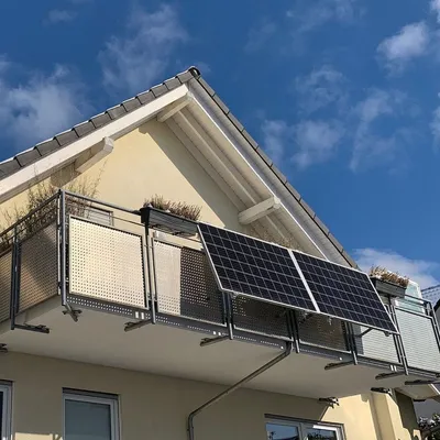 Obrázok produktu pre Balkónová elektrocentrála Balkónová konzola nastaviteľná 30°-50° Bez DPH
