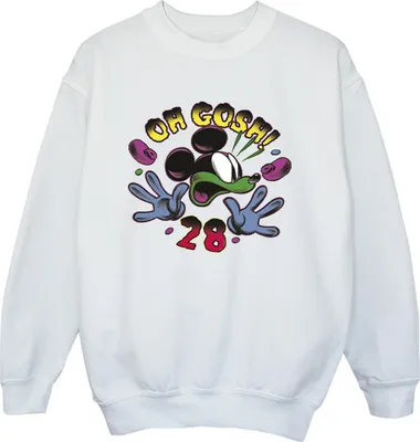 Produktbild von Disney - "Oh Gosh" Sweatshirt für Jungen BI28201 (140-146) (Weiß)