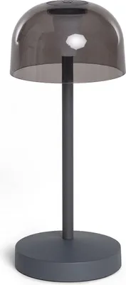 Produktbild von LED Tischlampe Tragbar mir wiederaufladbarem USB-Akku Lendora Grau