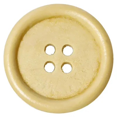 Produktbild von 10 Schöne Holzknöpfe natur, 23 mm