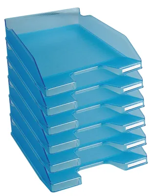 Immagine prodotto di Vassoio per lettere Exacompta 6x COMBO MIDI, collezione Linicolor - Turchese - 11336D