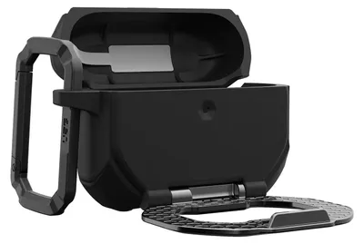 Zdjęcie produktu dla Etui ochronne do AirPods Pro 3, Urban Armor Gear UAG Monarch, czarno-srebrne