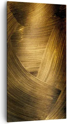 Produktbild von Bild auf Leinwand - Leinwandbild - Einteilig - Abstraktion Gold Textur - 55x100cm - Wand Bild - Wanddeko - Wandbilder - Leinwanddruck - Bilder - Wanddekoration - Leinwand bilder - PA55x100-4477