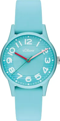 Produktbild von Watch Armbanduhr mit Silikonband - 33 mm - Uni für Damen, Herren und Teens - analoge Silikonuhr mit Quarzwerk - hoher 3 ATM wasserdicht