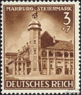 Produktbild von Briefmarken Deutsches Reich 1941 Mi 806 mit Falz Eingliederung/Steiermarl/Kärnten/Krain