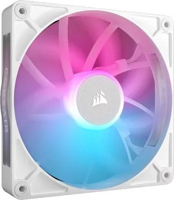Produktbild von PC-Lüfter, Corsair iCUE LINK RX140 RGB, 140 mm, 300-1700 U/min, Magnetlager, Weiß