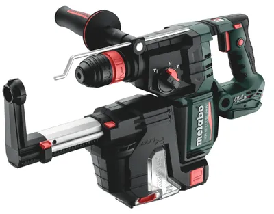 Image de METABO Marteau combiné sans fil KH 18 LTX 28 BL Q Set ISA (601715900) ; metaBOX 185 XL