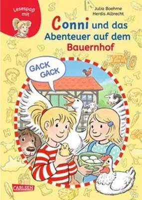 Zdjęcie produktu dla Lesen lernen mit Conni: Conni und das Abenteuer auf dem Bauernhof