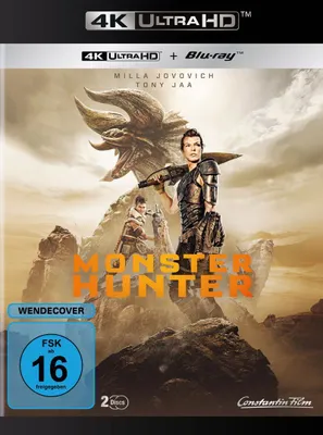 Produktbild von Monster Hunter (Ultra HD Blu-ray & Blu-ray) - Universal Pictures - (Ultra HD Blu-ray / Action)