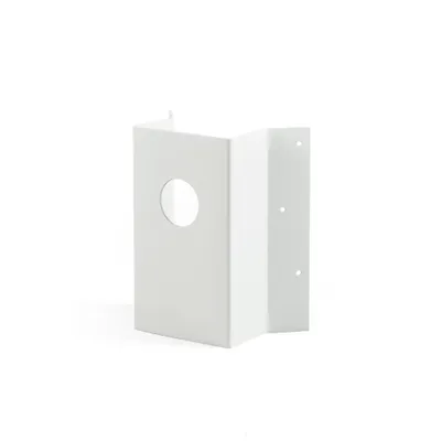 Produktbild von Konstsmide Eckbefestigung weiß lackiertes Aluminium 448-250