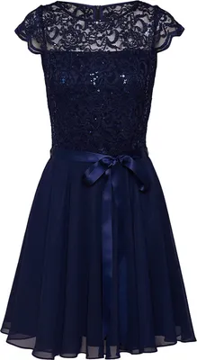 Produktbild von Cocktailkleid aus Spitze und Chiffon