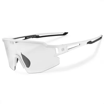 Zdjęcie produktu dla Fotochromowe okulary rowerowe Rockbros z ochroną UV i wkładką korekcyjną