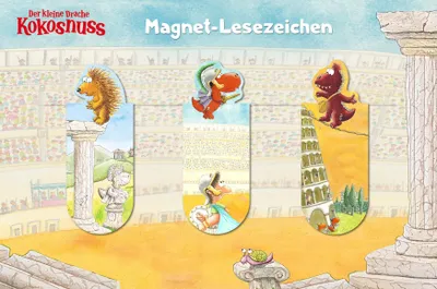 Produktbild von Der kleine Drache Kokosnuss - Magnet-Lesezeichen