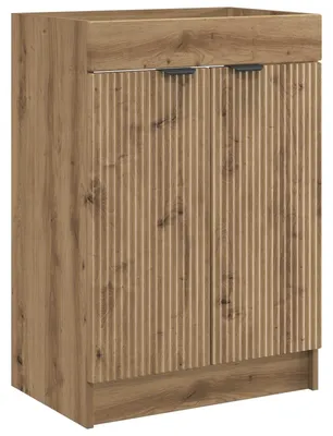 Obrázok produktu pre vidaXL Kúpeľňová skrinka pod umývadlo Artisan – dub
