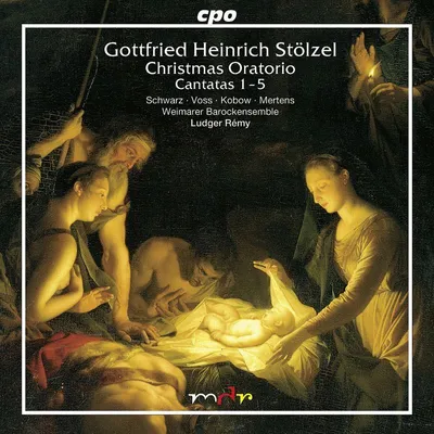 Produktbild von Gottfried Heinrich Stölzel (1690-1749): Weihnachtsoratorium (Kantaten 1-5) - CPO 0761203966820 - (CD / W)