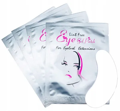 Produktbild von 100 Stück Augenpads für die Wimpernverlängerung