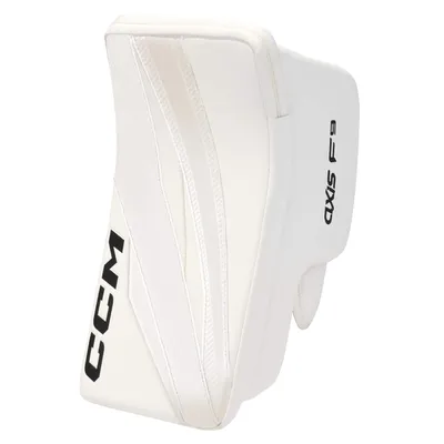 Produktbild von CCM AXIS F9 Goalie Stockhand Intermediate, Farbe:weiss, Spielseite:REG / Linksfänger