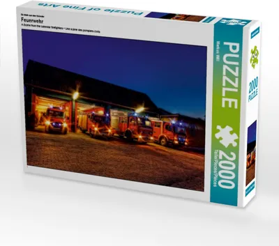 Produktbild von Calvendo Ein Motiv aus dem Kalender Feuerwehr 2000 Teile Puzzle quer 900x670mm, Will Markus; 7402413