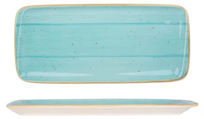 Produktbild von Bonna Servierschale - Aqua - Porzellan - 34x16 cm