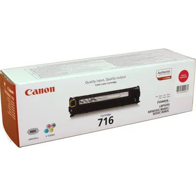 Produktbild von Canon Toner 716, 1500 Seiten, Magenta, 1 Stück(e)
