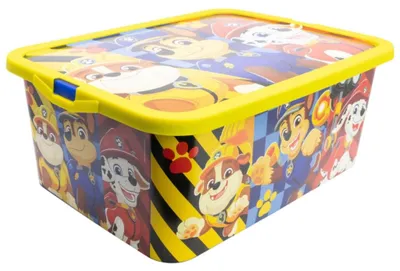 Obrázok produktu pre Úložný box Paw Patrol Úložný box - 13 litrov Chase Marshall Bubble
