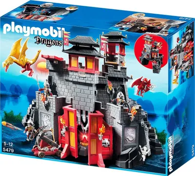 Produktbild von PLAYMOBIL Große Asia-Drachenburg, 450 mm, 470 mm, 610 mm