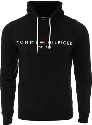 Produktbild von Tommy Hilfiger Sweatshirts Core Tommy Logo Hoody, MW0MW10752BAS, Größe: 169