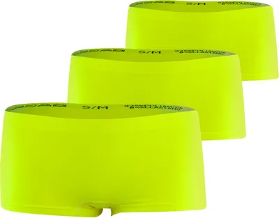 Produktbild von Yenita® Seamless Pantys 3er Set, Microfaser L/XL neon gelb