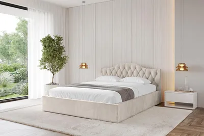 Produktbild von ALTDECOR Polsterbett mit Bettkasten  -  FALIO-v1 - 200x200 Beige Casablanca - Bett mit Matratze H3/H4, Kopfteil, Boxbett, Lattenrost, Doppelbett mit Stauraum