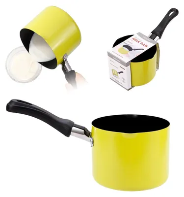 Mini-Antihaft-Milchtopf, Grün, 0,6 l, Kohlenstoffstahl