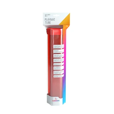 Produktbild von Gamegenic Playmat Tube (38 cm) Rot