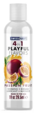 Produktbild von 4-in-1-Gleitmittel mit wildem Passionsfruchtgeschmack - 1 fl oz/ 30 ml