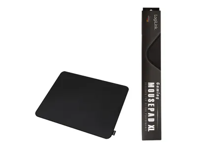 Zdjęcie produktu dla LogiLink ID0197, Czarny, Monochromatyczny, Poliester, Podkładka antypoślizgowa, Podkładka dla graczy