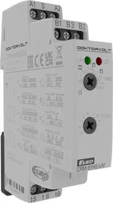Image de Relais temporisé Relais multifonction avec potentiomètre externe 12-240V AC DC ELKO