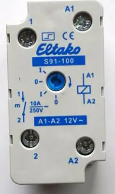 Produktbild von Eltako Electronics Stromstoßschalter S91-100-12V (91100011)