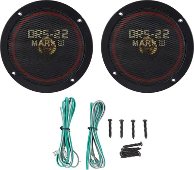 Immagine prodotto di sistema di altoparlanti auto-coassiali da 6 pollici ad alta fedeltà audio stereo bass/tweeter