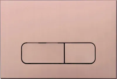 Image de Fenix02 bouton de chasse or rose /compatible avec Geberit Sigma UP300 et UP320/ (600205)