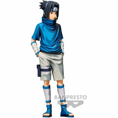 Productafbeelding van Banpresto – Uchiha Sasuke figuurtjes uit de Naruto manga, afmetingen 24 cm