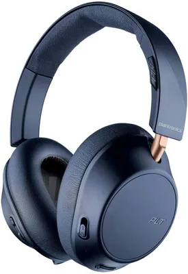 Produktbild von Plantronics BackBeat GO 810 Over-Ear Kopfhörer Bluetooth Headset kabellos blau