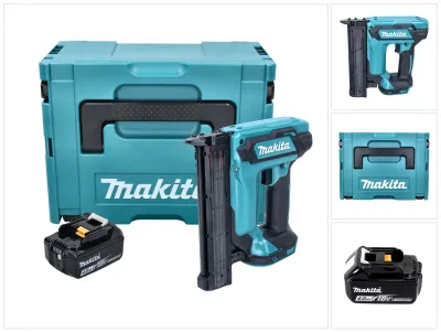 Zdjęcie produktu dla Akumulatorowa gwoździarka stojąca Makita DFN 350 M1J 18 V 15 - 35 mm + 1x akumulator 4,0 Ah + Makpac - bez ładowarki
