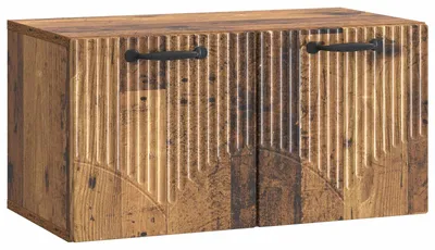 Obrázok produktu pre Nástenná TV skrinka Staré drevo 59,5 x 31 x 30 cm
